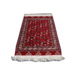 Turkoman Yamout rug, 1.58m x 1.15m, condition rati