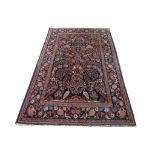 Persian Kashan rug, mid 20th Century, 2.05m x 1.28