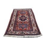 Persian Heriz rug, 1.90m x 1.40m, condition rating