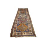 2 Rugs - 1 Caucasian runner 3.04m x 1.05m, 1 small