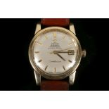 A c.1960 14 gold cased Omega Constellation wristwa