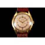 A gent's, vintage 'Gruen Veri-Thin' dress watch, h