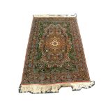 Fine Persian Tabriz rig, pair with lot 147, 1.43m
