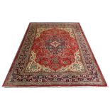Persian Tabriz carpet, 3.30m x 2.55m