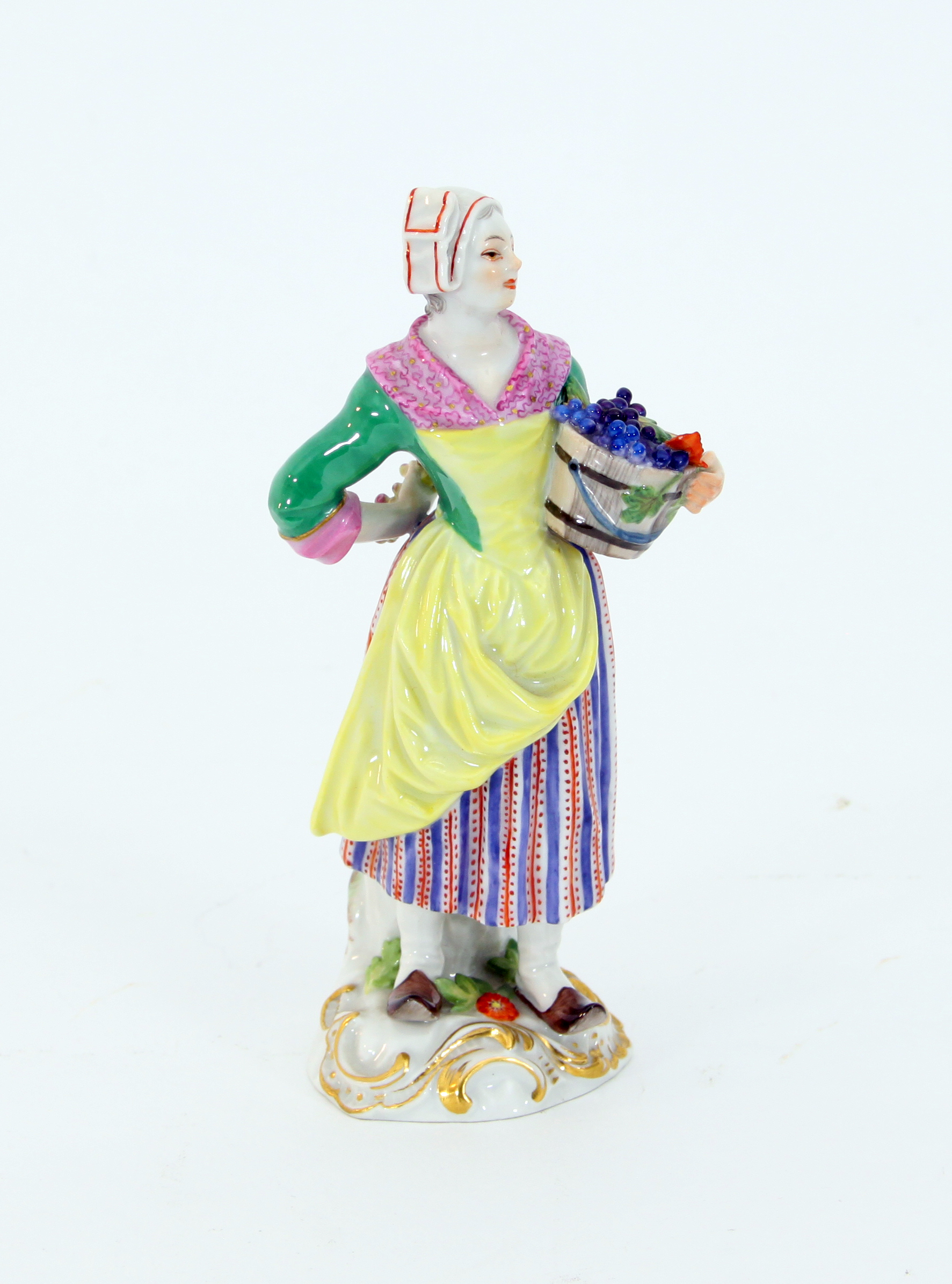 A Meissen figure of a vitner, 20th Centu