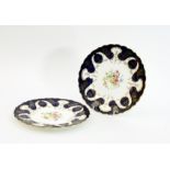 A pair of Coalport plates, circa 1910, 2