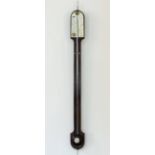 A 19th Century model stick barometer by