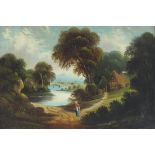 19th Century English School/Landscape/a