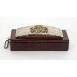 A silver military cross-belt pouch, Lond