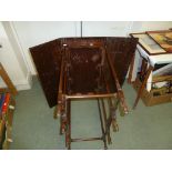A George III mahogany spider gateleg table, circa 1770, 86.25cm wide Condition Report: there is