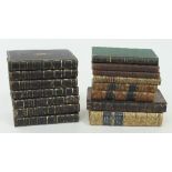 Heman (Mrs F) Works of, Edinburgh 1839, seven volumes, in gilt tooled bindings and sundry volumes