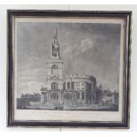 Robert Pollard after Robert Hardy/All Saints Church, Newcastle upon Tyne/engraving,