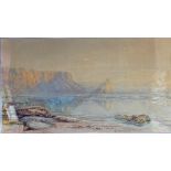 Samuel Phillips Jackson RWS/Rhossili Bay, Gower/signed/watercolour,