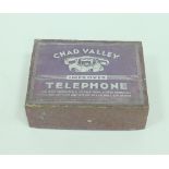 A Chad Valley 'Improved Telephone' with box and instructions