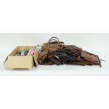 Various evening bags, evening bag mounts,