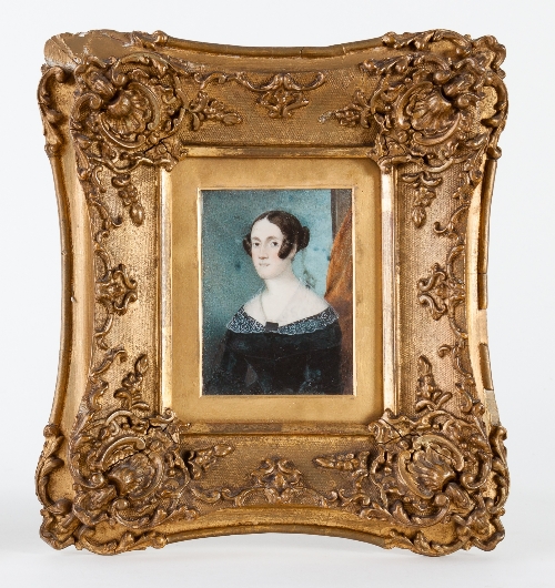 Mid 19th Century English School/Portrait of a Lady/half length,