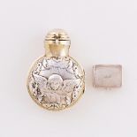 A silver gilt scent bottle holder, William Comyns, London 1896,