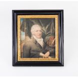 English School, circa 1800/Portrait of a Literary Gentleman/half length,