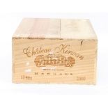 Bordeaux: Chateau Kirwan Margaux, 2002, 12 bottles, in original wooden case
 Condition Report: