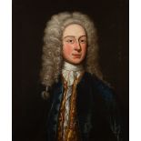 Follower of Sir Godfrey Kneller (British 1646-1723)/Portrait of a Gentleman/head and shoulders,