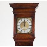 A late 18th Century elm cased thirty-hour longcase clock by Thomas Sharp, Stratford, the case with