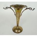 A two-handled silver vase, Elkington & Co.