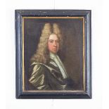 School of Richard Van Bleeck (Dutch 1670-1733)/17th Century Portrait of a Gentleman/in full bottomed