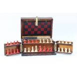 A Victorian walnut games compendium,