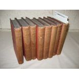 8 volume set of British Birds by Rev. F. O. Morris with numerous colour plates. East Riding
