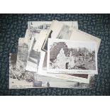 Collection of World War I Post Cards relating to Mont-Saint-Eloi etc. (1 bag)