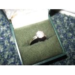 9 carat gold solitaire ring