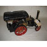 Little Gem ¾ scale Traction Engine together with original instructions etc