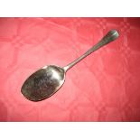 An early silver spoon