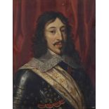 JUSTE D'EGMONT (LEYDE 1601-1674 ANVERS)
 Portrait de Louis XIII