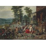 ATELIER DE JAN BRUEGHEL LE JEUNE (ANVERS 1601-1678)
 Allégorie de l'odorat