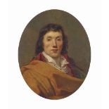 ECOLE FRANÇAISE, VERS 1790
 Portrait d'homme