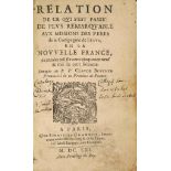 Jérôme LALLEMANT (1593-1673)]. Relation de ce qui s'est passé de plus remarquable aux missions des