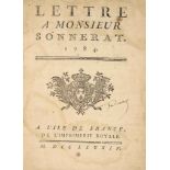 [Joseph-François CHARPENTIER DE COSSIGNY (1736-1809)]. Lettre a Monsieur Sonnerat. 1784. A l’Ile