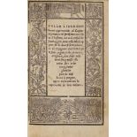 Battista DELLA VALLE (1470-1550). Vallo libro continente appertenentie ad Capitanii, retenere &