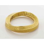 LINE VAUTRIN (1913-1997)
TORQUE
Bracelet en bronze doré, vers 1980
Diamètre : 6,5 cm. (2½ in.)