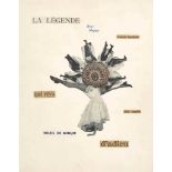 Georges Hugnet (1906-1974)
Poème-découpage pour La septième face du dé
collage sur papier
32.5 x