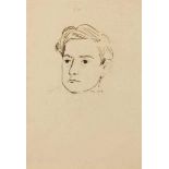 Max Ernst (1891-1976)
Portrait de Georges Hugnet
signé 'max ernst' (au centre à droite)
encre et
