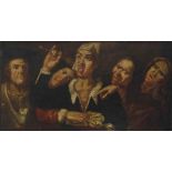Suiveur de Bartolomeo Passarrotti
Le repas des grotesques
huile sur toile
67.2 x 128.5

oil on