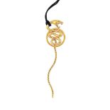 A limited edition 'Trouble' pendant, by Boucheron
Of coiled snake design, within a circlet frame,