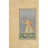 A PRINCE AND HIS CONSORT   PROVINCIAL MUGHAL INDIA, CIRCA 1760-80