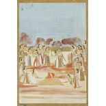 A PRINCE CELEBRATING HOLI   LUCKNOW, NORTH INDIA, CIRCA 1800