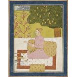 A MUGHAL PRINCE   PROVINCIAL MUGHAL SCHOOL, INDIA, SECOND HALF 18TH CENTURY