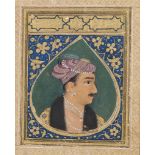 A PORTRAIT OF A MUGHAL NOBLE   NORTH INDIA, 18TH CENTURY