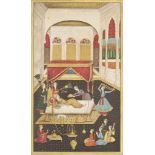 NUR JAHAN AT EASE IN THE ZENANA   NORTH INDIA, LATE 19TH CENTURY