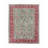 A fine Tabriz carpet
approx: 12ft.8in. x 9ft.10in.(387cm. x 299cm.)